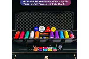 Wholesale Cheap Poker Chip Set with Tray for Budget Buyers, Casual Game Nights & Party Supplies