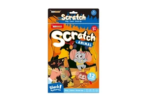 Keybaby Black Scratch Art Paper Set Rainbow Magic Crafts for Girls Christmas Gifts & Party Favors Free Sample Fast Ship