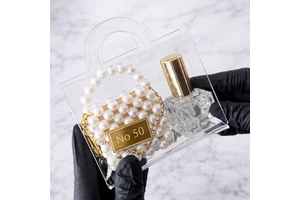 Personalized Wedding Thanksgiving Party Favors Acrylic Gift Box Laser Engraved Eco-Friendly High Quality Custom Bags Pearl