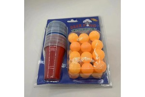 Wholesale 24 Pcs Beerpong Cups Kits for Party Game