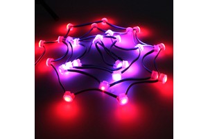 Christmas Point Light 20mm APA102C SMD5050 DC5v RGB Magic Color Firework Pixel Light String Indoor Outdoor Decoration