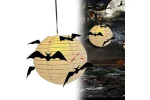 Eco-Friendly Vietnam Handicraft Paper Lantern Halloween Hanging Decoration Cheap Price Wholesale Supplier