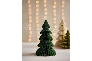 Xmas Tree Paper Baubles Christmas Ornaments Decorations for Home