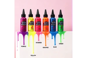 Face Painting Kit Glow in the Dark Makeup Face Painting Kits Halloween Party Sport Makeup Body Painting Supplies