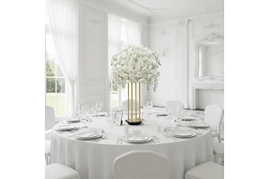 GNW Luxury Centerpieces for Wedding Table Custom Design High Quality Durable Artificial Flowers Best Seller Supplier