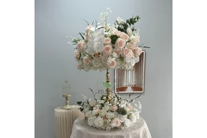New Wedding Table Flower Wedding Table Decoration Display Flower Ball Centerpieces Wedding Table Artificial Flowers