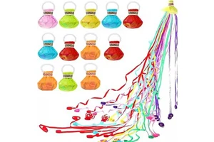 Christmas Wedding Birthday Party Celebrations Graduation Party Favors Colorful Hand Throw Streamers