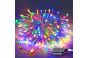LED Christmas String Light Outdoor Multicolor Holiday Christmas Tree Garland Party Wedding Street Twinkle Fairy String Light