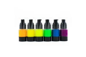 Waterproof 30ML Multicolor Non-Toxic Glow-in-the-Dark Face Body Paint For Festival Stage Performance Face Painting Kit