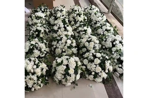 GOG039 Customized New Morden Large Artificial Silk Lavender Floral Wedding Flower Table Round Decoration Centerpieces Gifts