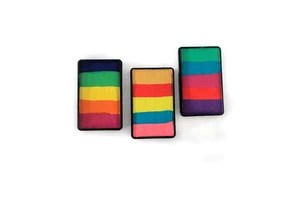 Customized Package Water-Based Rainbow Cake Eyeliner Pigment for Face Use in Cosplay and Festival Events Body Painting
