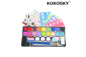 Children's Toy Set Fun and Festive Body Painting Supplies Kits for Kids and Adults for Party Face Painting