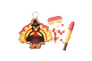 EASTTERN New Arrival Happy Turkey Pinata Thanksgiving Carnival Party Decoration Game Props Pinatas for Adults