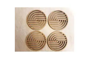 Premium Quality Wooden Coaster for Ramadan Supplies
