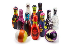Premium Halloween Foam Bowling Set Kids Indoor Outdoor Toy Game and Party Decoration for Get-Together Events