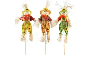 Cheap Handmade Scarecrow Witch for Halloween Decoration