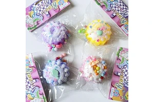 Wholesale Sensory Fidget Toy Squeeze TPR Cake Taba Squishy Cake Stress Relief Pinched Toy Party Favor Vk