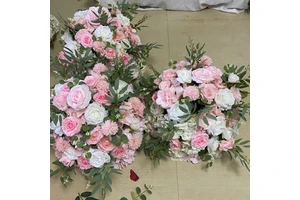 Festival Event Party Decor Simulated Rose Flower Ball Wedding Table Artifical Silk Wedding Flower Centerpieces Table Decorations