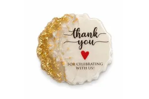 Thank You for Celebrating With Us Gift Box Resin Magnet Wedding Favors Personalized Guest Gift Custom Epoxy Magnet Bridal Shower