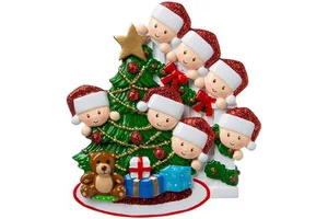 2021 Family Christmas Tree Ornament