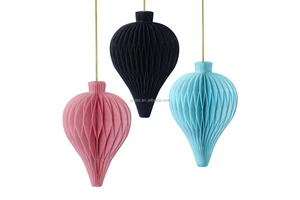 Eco-friendly Christmas tree ornaments with magnets Xmas foldable christmas tree decoration supplies