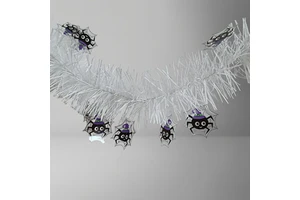 New Durable Halloween Spider Tinsel Garland Pumpkin Bat Ghost Metallic Hanging Party Decorations PET Material Novelties Supply