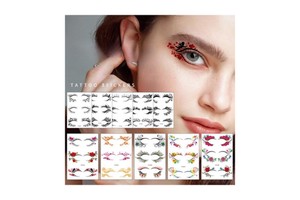 Eyeshadow Party Sticker Face Paint Sticker Stage Art Beauty Eye Art DIY Eye Tattoo Sticker