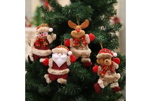 2026 Merry Christmas Ornaments Xmas Gift Tree Toy Doll Hang Christmas Decorations for Home New Year Decor