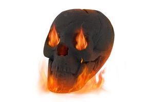 Halloween Decoration Skull Plastic Halloween Decoration D0100H5NC5P