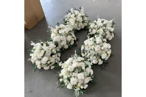 Oem Wedding Decoration Artificial Greenery Flower Balls Wedding Flower Table Center Pieces for Event Decor