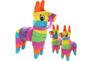 Mini Rainbow Pinata for Christmas and Father's Day Candy Wrap Supplies Party Knock Game Props Birthday Present