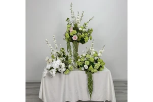 Factory Wholesale Wedding Decoration New Greenery White Rose Table Centerpieces Flower Ball for Home Wedding Decoration
