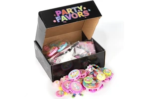 106pcs unicorn Party Supplies for Kids Birthday Party Gift Prizes Pinata Fillers Stocking Stuffers