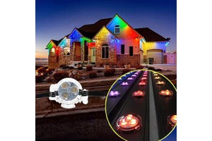 IP65 Smart Control LED Point Pixel Christmas Lights Indoor Plastic Home Garden Decorative Lighting for Festive Appeal Outdoor