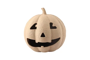 Customized Eco Friendly Halloween 3D Biodegradable Paper Pulp Pumpkin Ghost-Themed Decoration for Party Festival Decorations