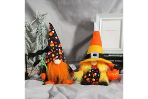 Exciting Halloween Gnome Home Decoration Holiday Supplies