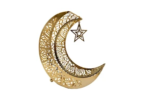 Housewarming Gifts Crescent Moon New Latest Arrival Table Craft Ramadan Kareem Decoration Islamic Party Home From India