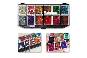 Halloween Colors Gel Non-Toxic Easy Applying Face Glitter Paint Stickers Children-Friendly Body Painting Supplies Party