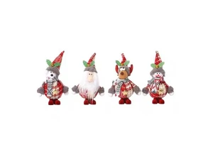 Merry Christmas Ornaments Xmas Gift Santa Claus Snowman Tree Toy Doll Hang Christmas Decorations for Home New Year Decor