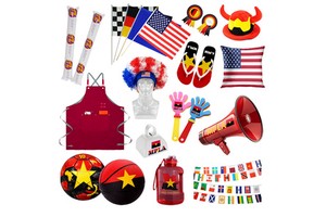 Promotional Gifts Custom logo Cheerleading Prop Custom Flags Party Supplies Cheering Sticks for Sports Event Football Games