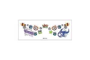 Soccer Fan Face Paint and Temporary Tattoo Stickers Set for Soccer Fans for Game Day Celebration Party Favors Goodie Bag Fillers