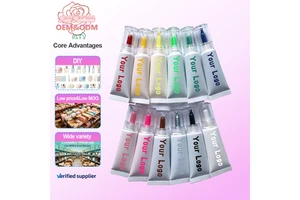 Vegan 12 Shades Customizable Logo Face & Body Art Paint-Quick Dry Anti-Stain Festival Rave Party Supplies Face Painting Kit