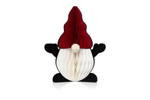 Halloween Christmas Decoration Holiday Party Supplies Christmas Ornaments Paper Balls with Magnet for Home Decor