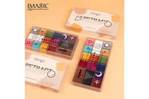 Natural Tattoo Oil Body Painting Beauty 16 Colors Face Body Paint Cream Kit for Halloween Makeup