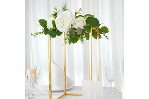 Factory Wholesale High-End Roses, Handmade DIY Finished Welcome Flowers, Wedding Chair Back Decor & Dining Table Ornaments