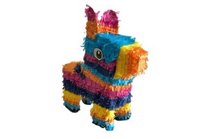 Rainbow Donkey Pinata Children's Birthday Party Games Sugar Pashing Props Holiday Supplies