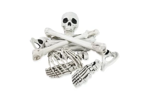 Customized Wholesale Cheap Scary Halloween Accessories Decoration Props Haunted House Life Size Animated Halloween Skeletons