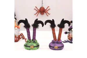 Cross Border Halloween Decor Supplies Upside Down Elf Legs Ornaments Ghost Festival Scene Venue Arrangement Props Wholesale