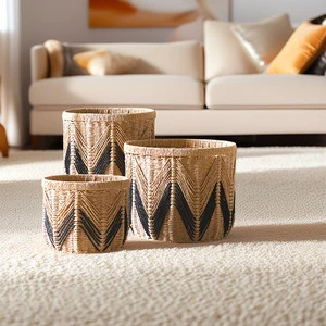 Paper Rope Woven Storage Basket