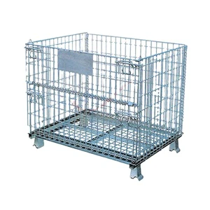 Industrial Collapsible Wire Mesh Metal Basket